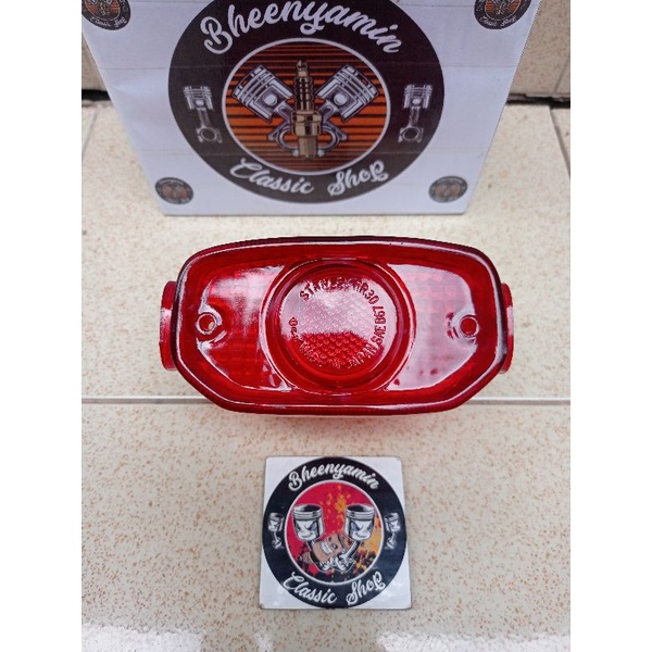 Mika Kaca Lampu Belakang Soplamp Stop Lamp Yamaha V75 V 75 L2G L2 G YB100 YB 100 LS3 Standart Markin