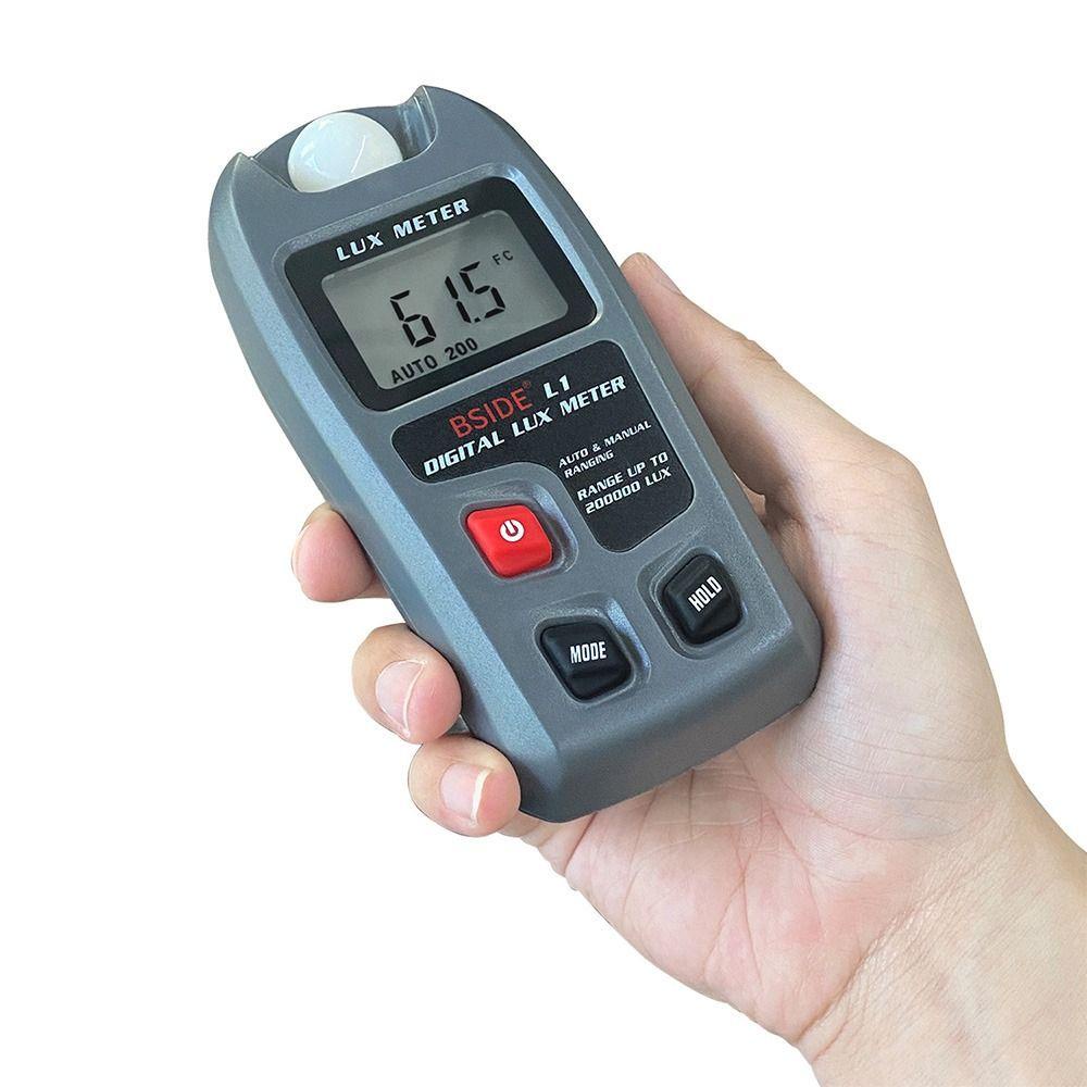 POPULAR Populer Digital Light Meter True RMS Handheld Illuminance Meter Fotometer Presisi Tinggi