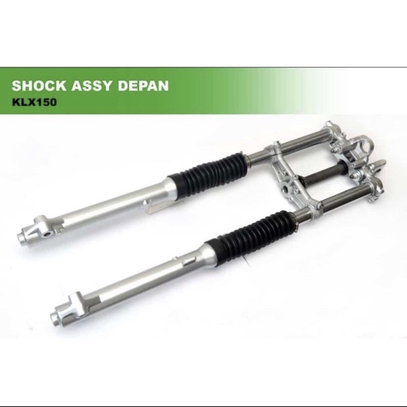 Shock depan klx shok shockbreaker garpu depan assy as klx plus segitiga  SIM 1 Kawasaki KLX 150