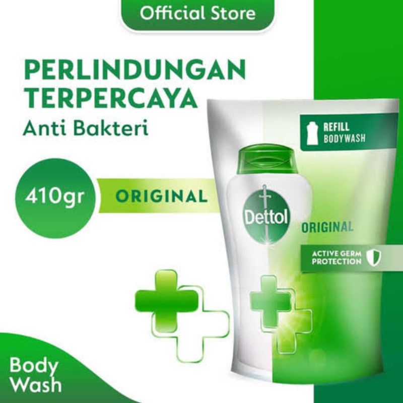 dettol bodywash refill 410gr