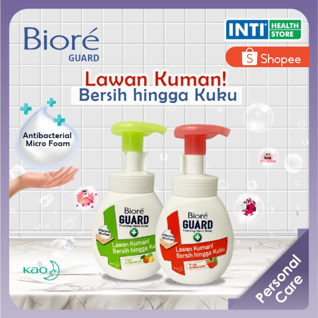 Biore | Foaming Hand Wash |Sabun Cuci Tangan | 250ml Bottle + Pump