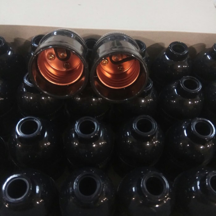 Fitting Gantung E27 / Fitting Lampu E 27 / Fitting Gantung Hitam