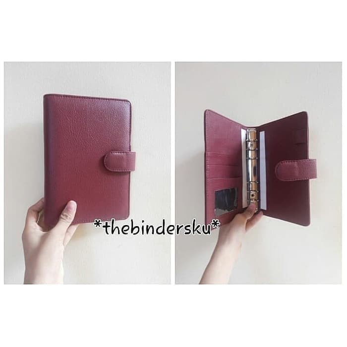 

BINDER POLOS 6 RING A6 MERAH MAROON