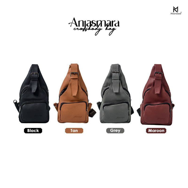 waist bag Anjasmara tas cowok kekinian by moonzaya