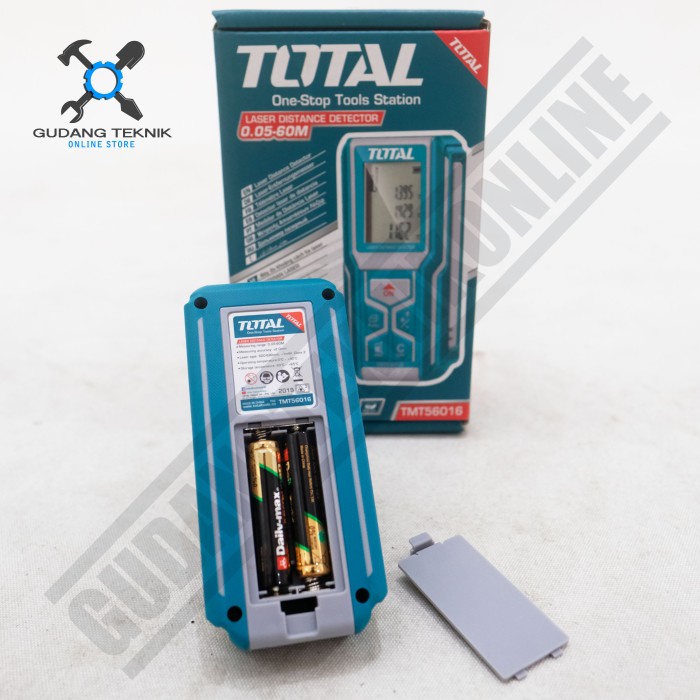 Meteran Laser Digital 60 Meter TMT56016 TOTAL / Meter Laser Distance Detector 60M TMT 56016 TOTAL