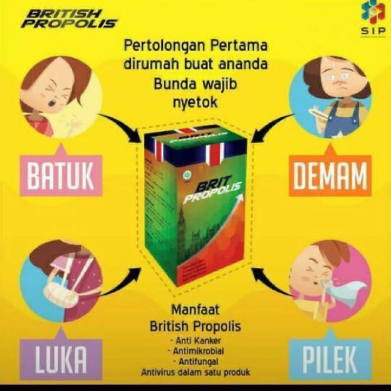 British Propolis (kids) DIJAMIN ORIGINAL 100%