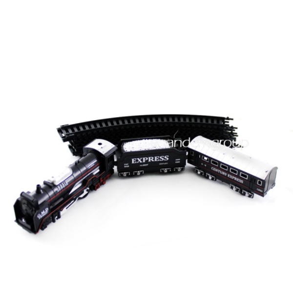 

Dijual Mainan Edukasi Anak Kereta Rail King Berjalan dan Lampu LED - Hitam Limited