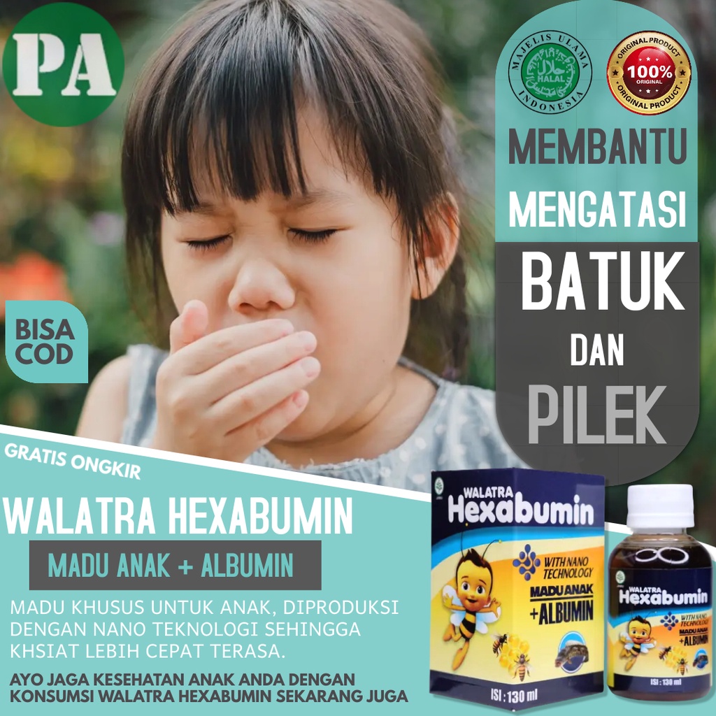 Jual Obat Batuk Pilek Anak, Obat Pilek Anak, Obat Batuk Anak Walatra