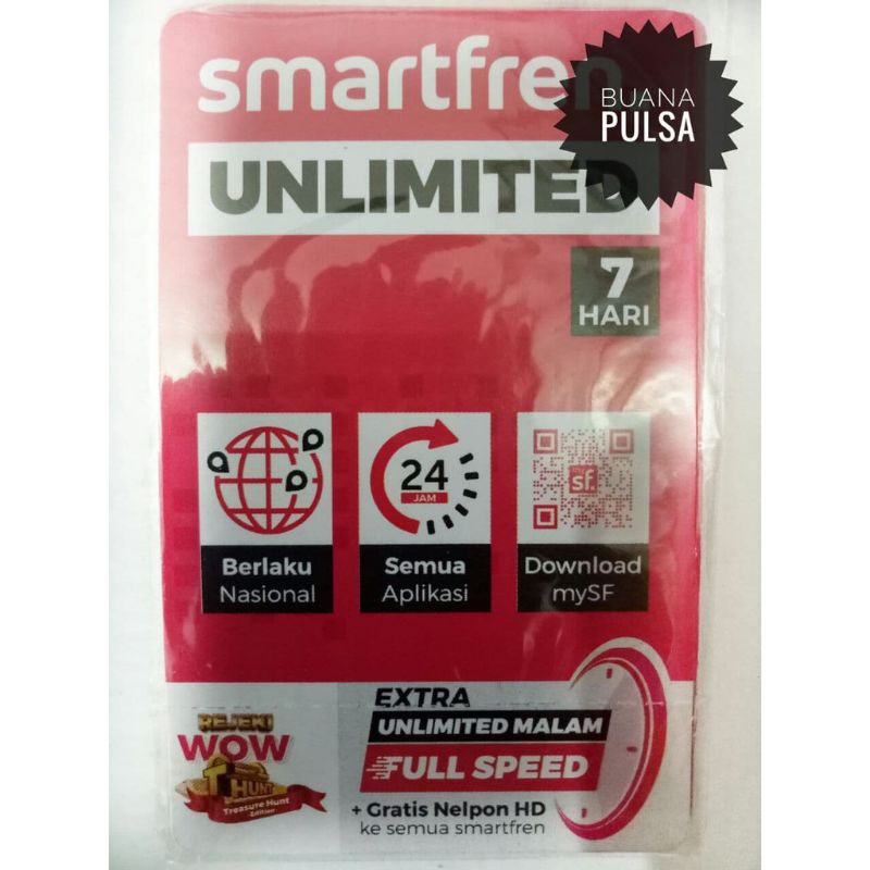 VOUCHER SMARTFREN UNLIMITED 7HARI