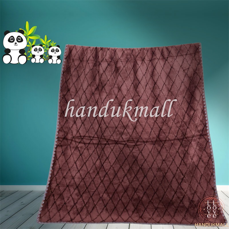 Handuk Mandi / handuk Dewasa / ukuran 70x140cm /  Microfiber Lembut Daya Serap Tinggi Motif WG Jaring