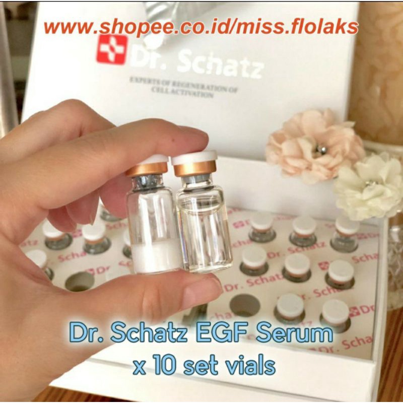 Dr Schatz-EGF SERUM-1 Box isi 10 vial - Missflolaks