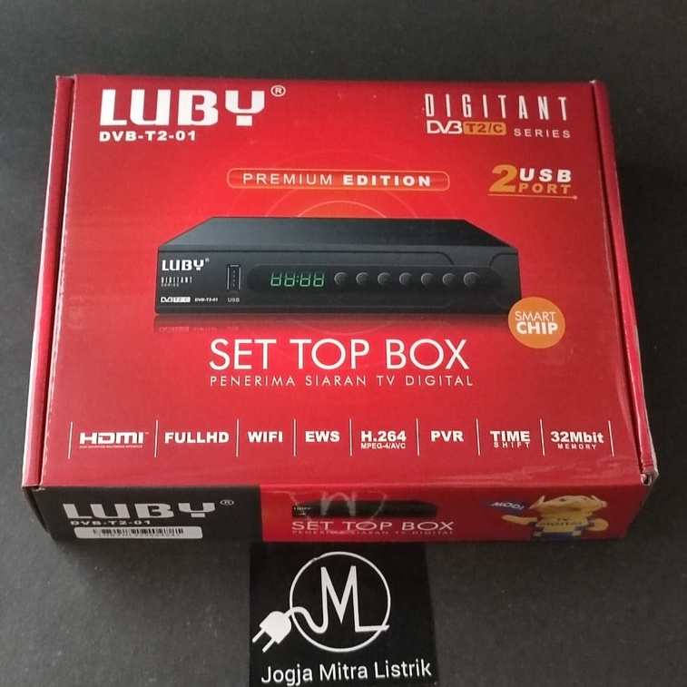 SET TOP BOX DAN RECEIVER LUBY DV3 T2 / STB LUBY