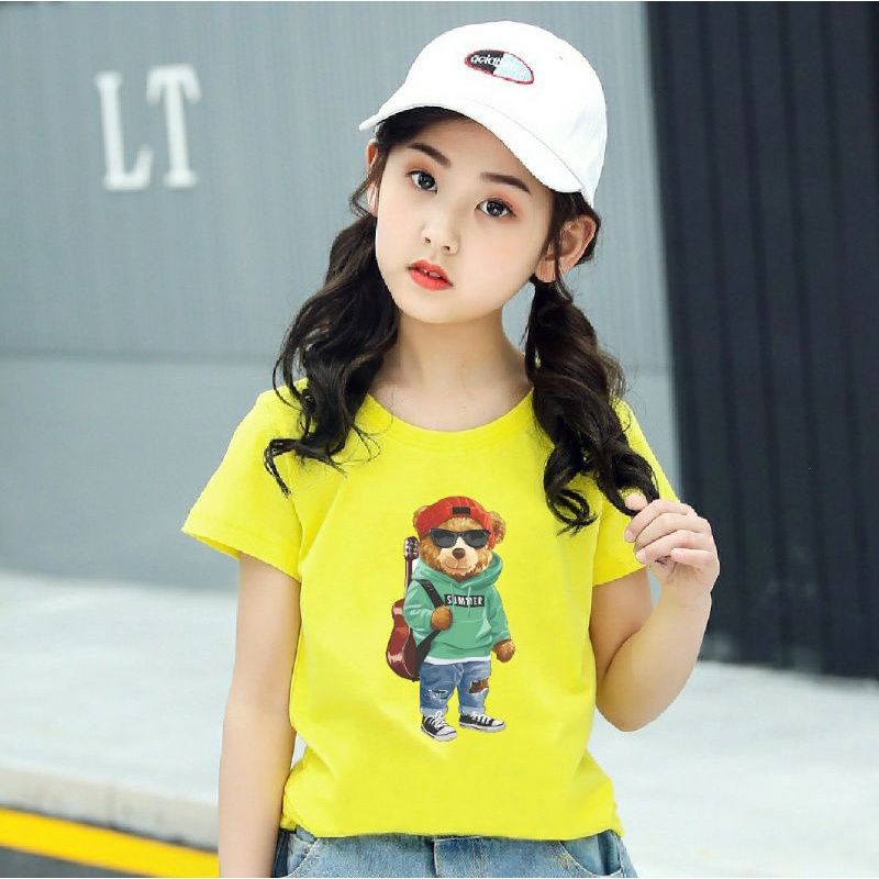 Kaos Anak Distro SUMMERBEAR Kaos Anak Usia 2-10th Atasan Tshirt Anak