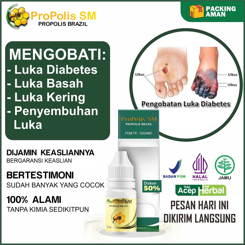 Jual Obat Luka Diabetes Obat Luka Diabetes Kering Luka Diabetes Basah