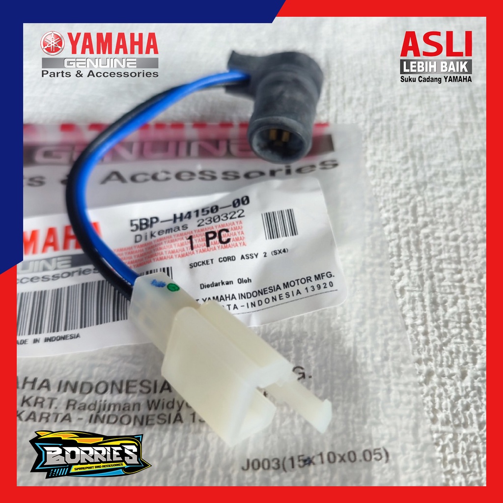 socket soket fitting fiting lampu senja rxking rx king scorpio original ygp 5bp-h4150-00