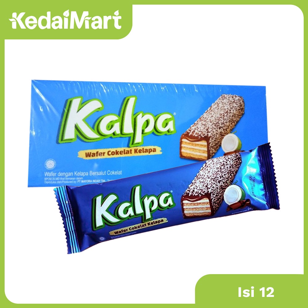 

Kalpa Wafer Cokelat 288 Gram Box Isi 12 x 24 Gram