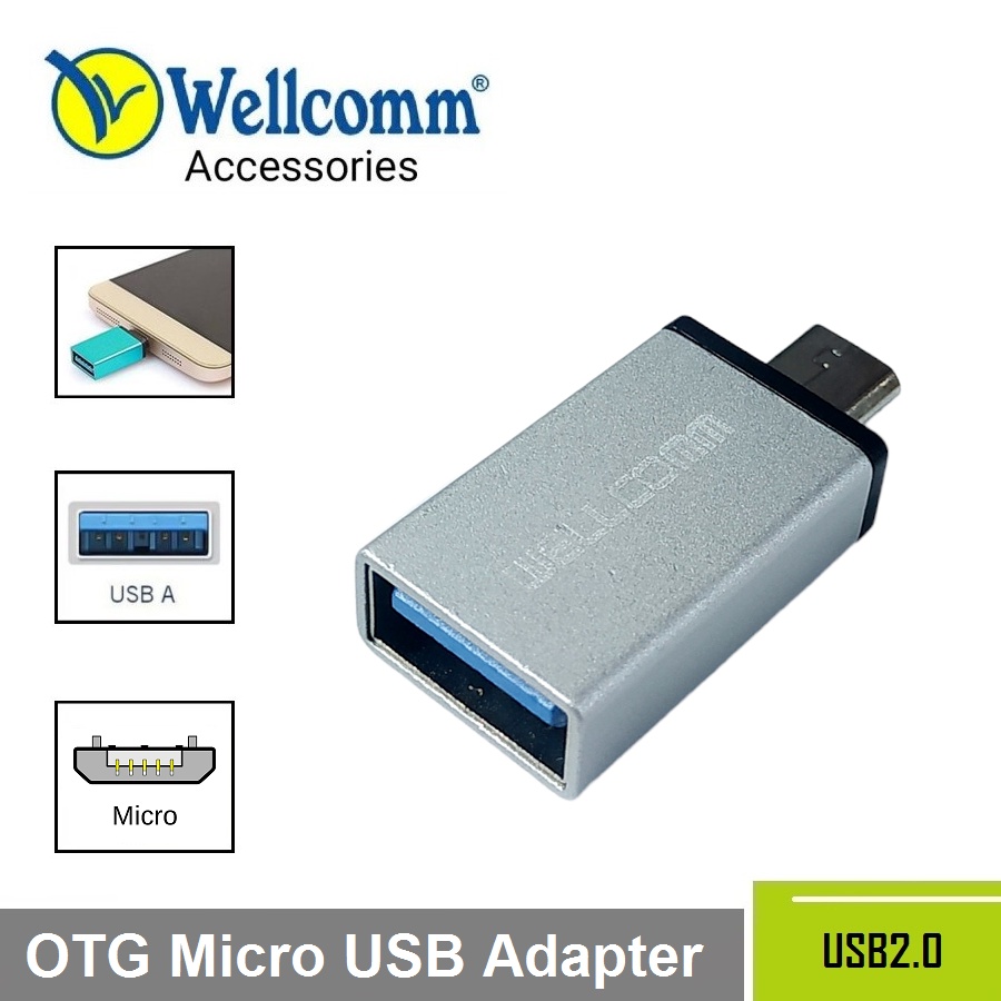 OTG USB 2.0 to Micro Adapter