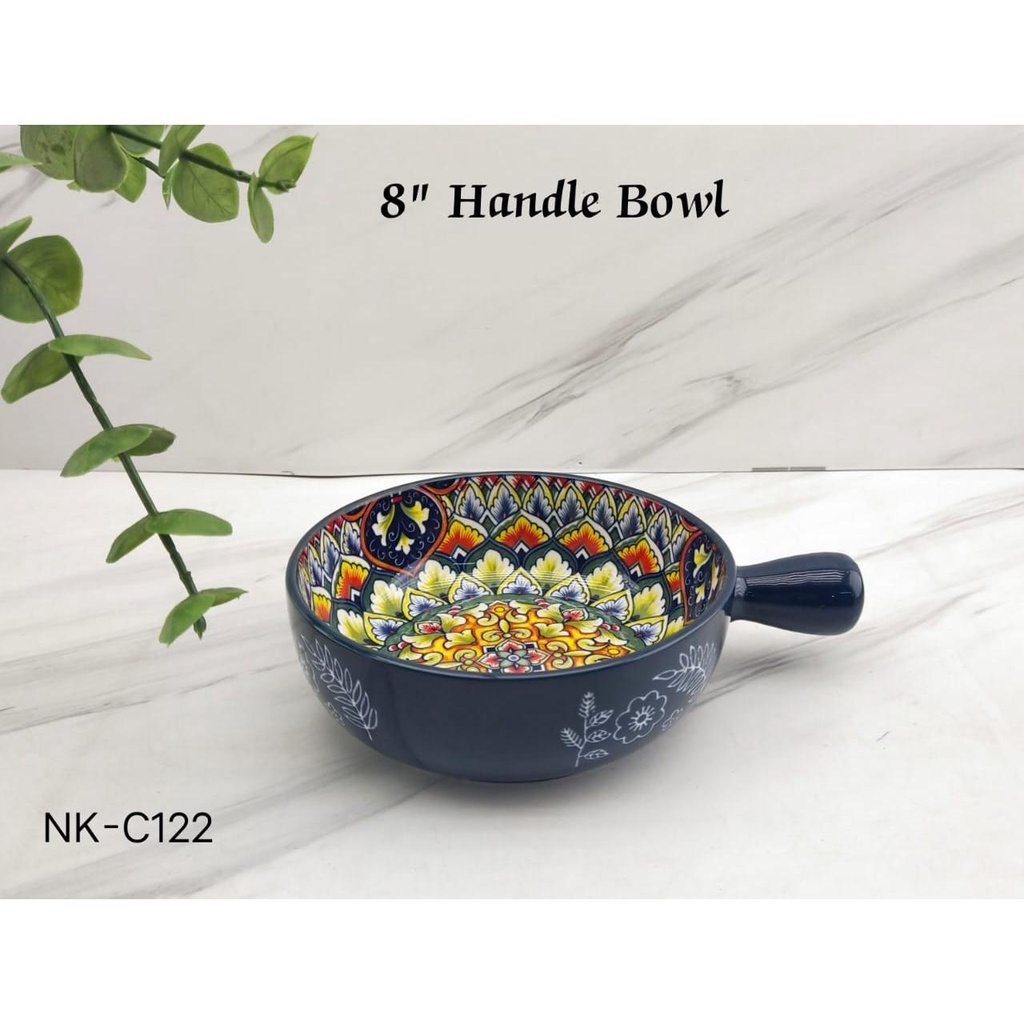 8'' Handle Bowl Mangkuk Gagang NK-C122
