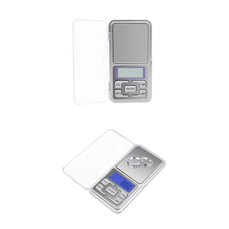 US222 Timbangan Digital Emas Berlian / Pocket Scale Mini 500gr 500 gram gr g alat ukur LCD By Toko Haji Usman