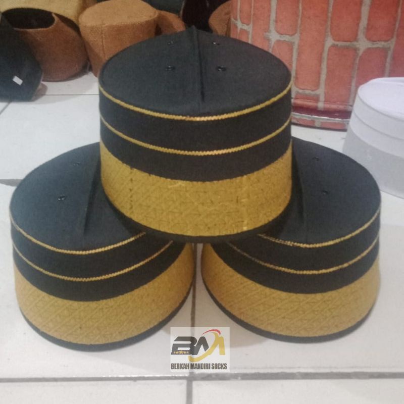 Peci Kopeah Sholat Asagopah Turki Hitam
