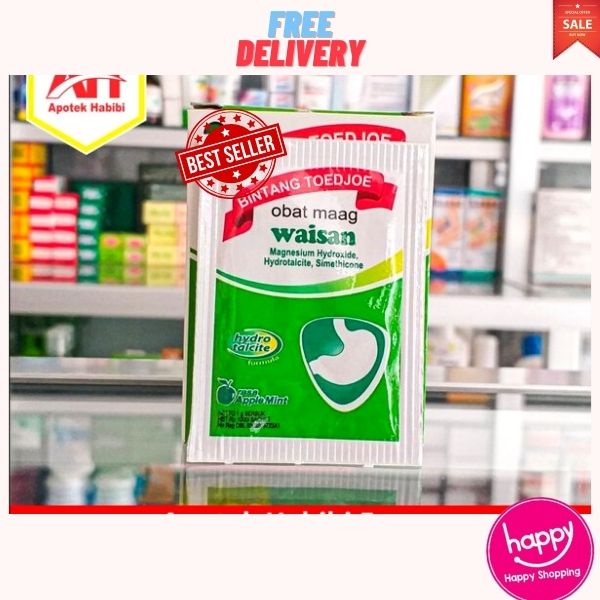 

⚡BEST SELLER⚡ Atasi Masalah Asam Lambung / Maag / GERD / Magh Obat Lambung Asli Original | WAISAN OBAT MAAG ISI 12 SACHET | Waisan Puyer