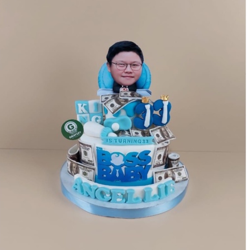 

BOSS BABY BIRTHDAY CAKE / KUE ULTAH