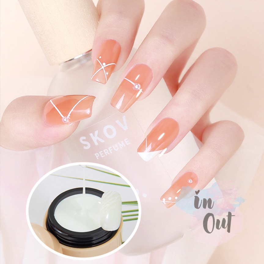 Spider Gel Line Nail Art / Nail painting Gel polish / Cat kuku / Kutek Gel Jaringan art kuku KU052