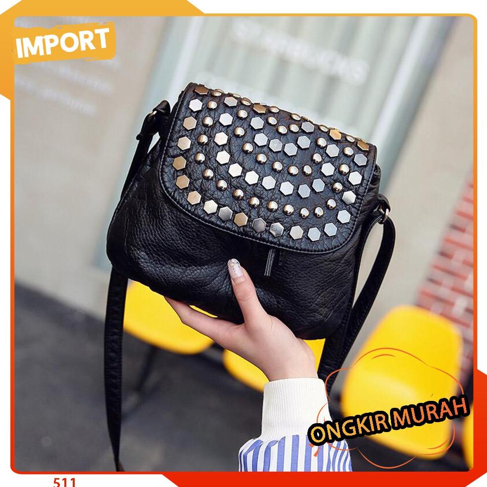 JAKARTA B 2539 / D 1561 / C 511 / A 24317 / E 7404 TAS SELEMPANG WANITA IMPORT BRANDED TERBARU