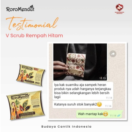 ^ KYRA ^ Roro Mendut Masker Lulur Rempah HITAM Ketiak Selangkangan Whitening Payudara Breast V-Scrub RoroMendut