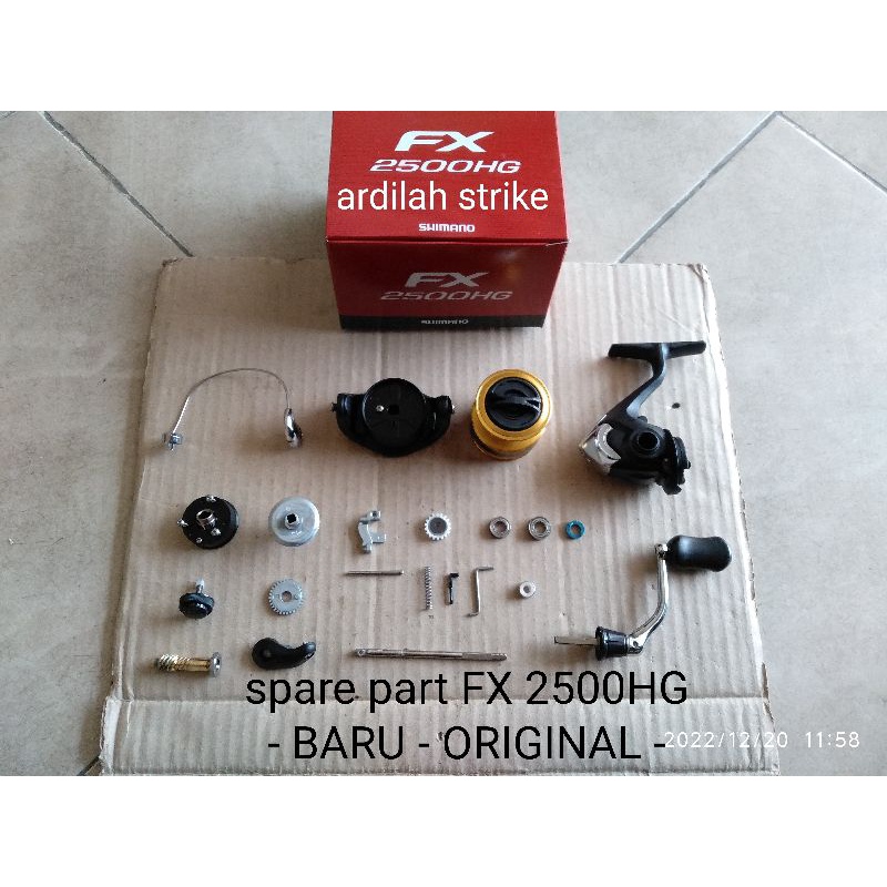 spare part shimano FX 2500HG - BARU - ORIGINAL