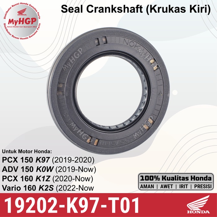 91202-K97-T01 Grosir Oil Seal 26x45x6 - Crankshaft - Vario PCX ADV 150 160 - 91202K97T01 91202 K97 T