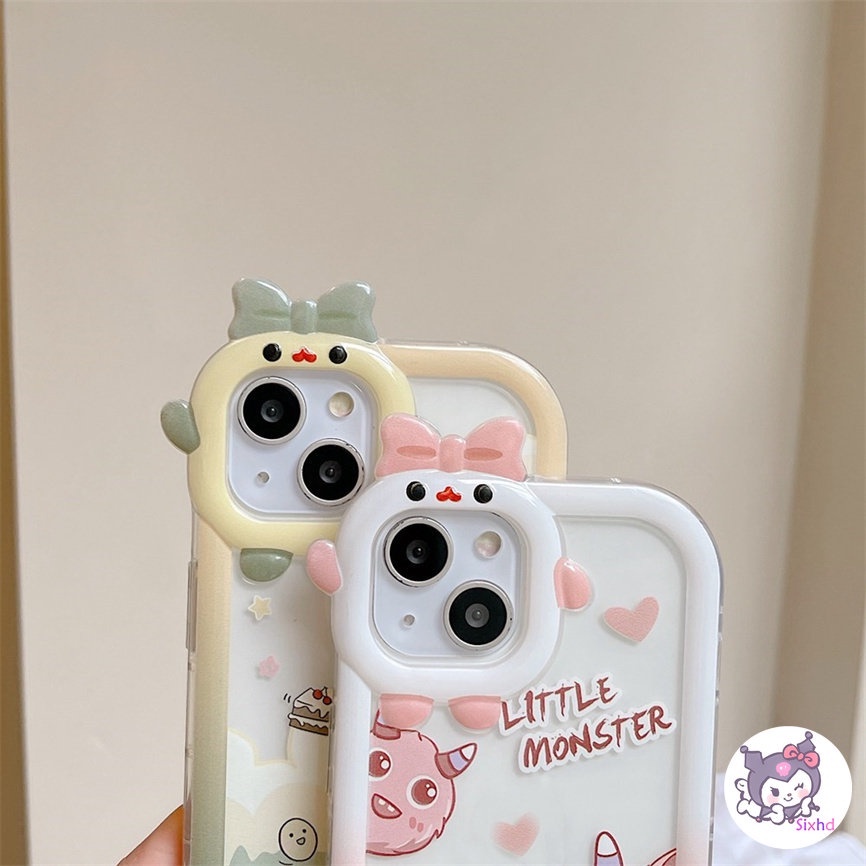 Realme Soft Case Pelindung Desain Kartun Monster Kecil Lucu Untuk C35 C31 C30 C25Y C21Y C25 C15 C12 C11 C21 C20 C17 C3 9i 7i 6i 5i 5s 5 Narzo 50A