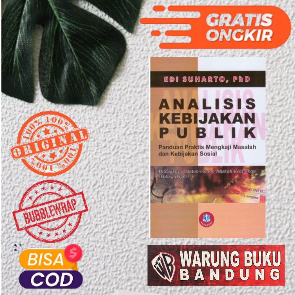 Buku Analisis Kebijakan Publik - Edi Suharto