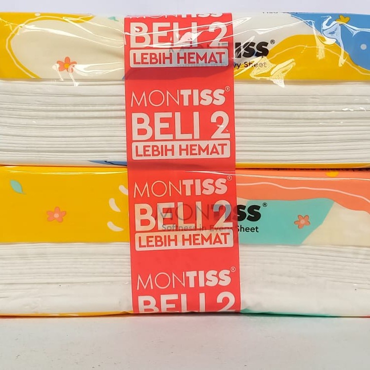 BELI 1 GRATIS 1 TISSUE MONTISS 2PLY 200 SHEETS