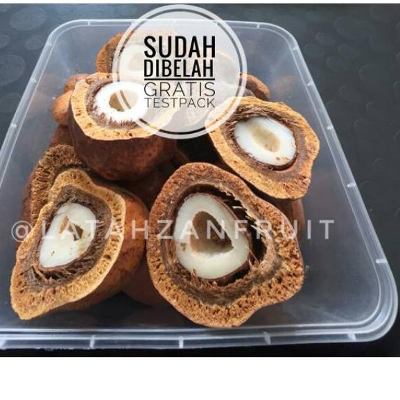 

[PRODUK BDKCK] Buah Zuriat Mesir Belah 1 Kg Doum Belah Promil Asli Siap Konsumsi Original 9Q9