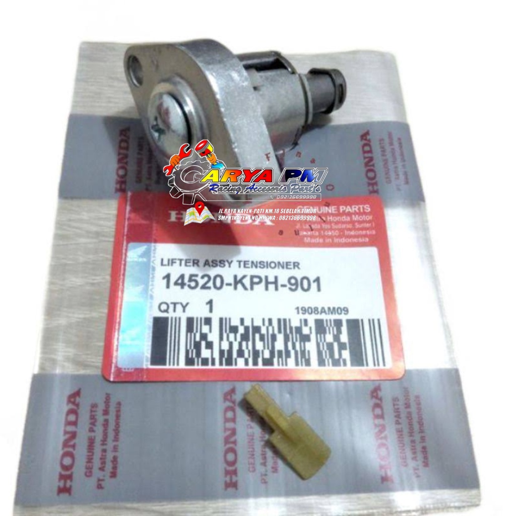 Tonjokan Keteng Tensioner Honda Beat Karisma Supra X 125 14520KPH901 ORIGINAL AHM