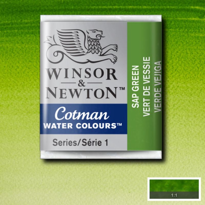 

COTMAN WATERCOLOUR HALF PAN SAP GREEN WINSOR & NEWTON