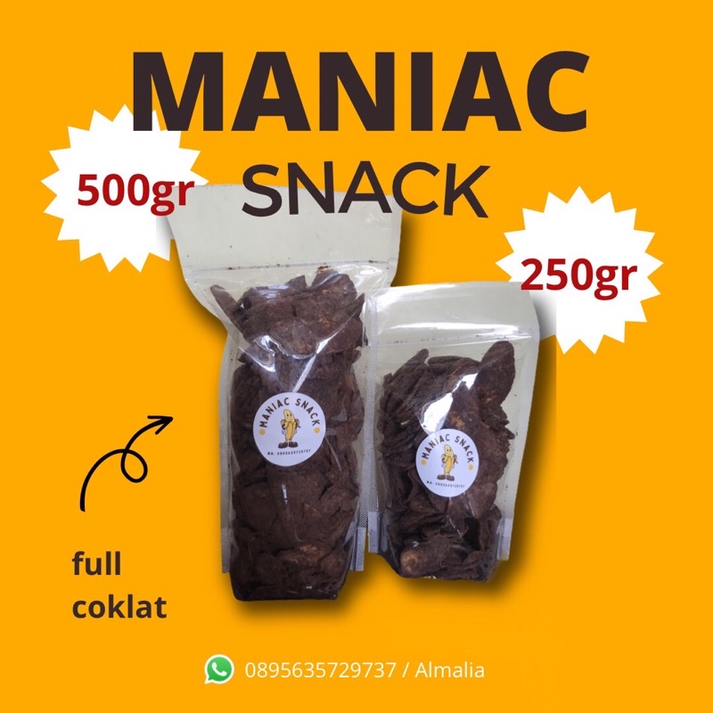 

Pisang Coklat Maniac Snack