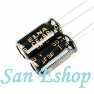 Elna RBD CE-BP 2.2uF 50V Elco Condensator / Capacitor / Capasitor san3sh Ayo Beli