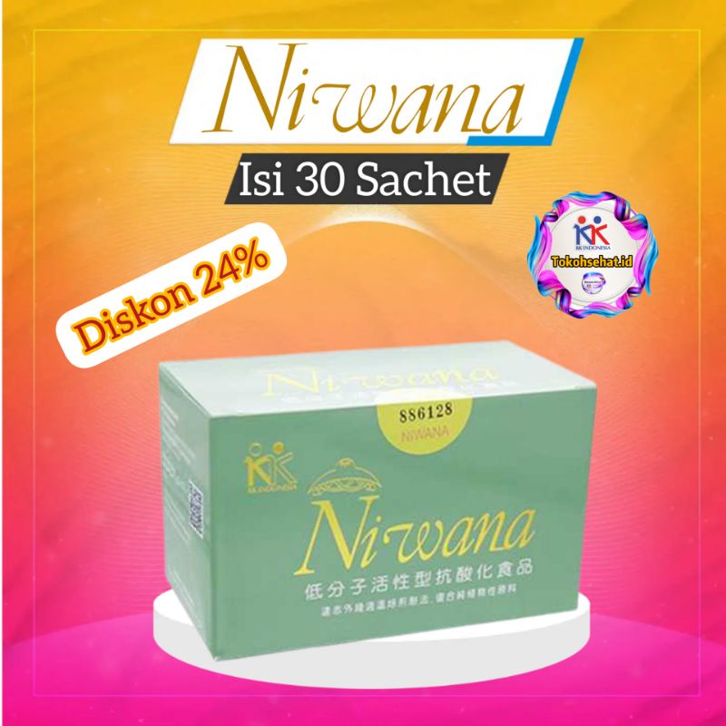 Niwana SOD Suplemen Antioksidan Tinggi Untuk Penyakit Degeneratif Obat Lupus Diabetes Kanker Automium Tumor Original KK Indonesia