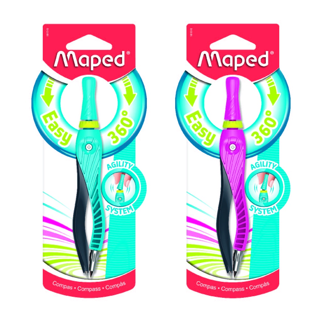 

Kid'z Compass 360 MAPED CO 181510 with Lead Jangka Mechanical Pencil