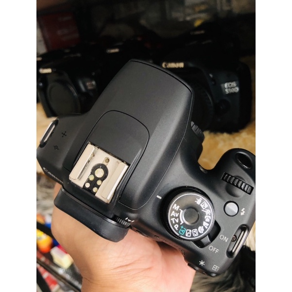 kamera canon eos 1200d body only like new lengkap box