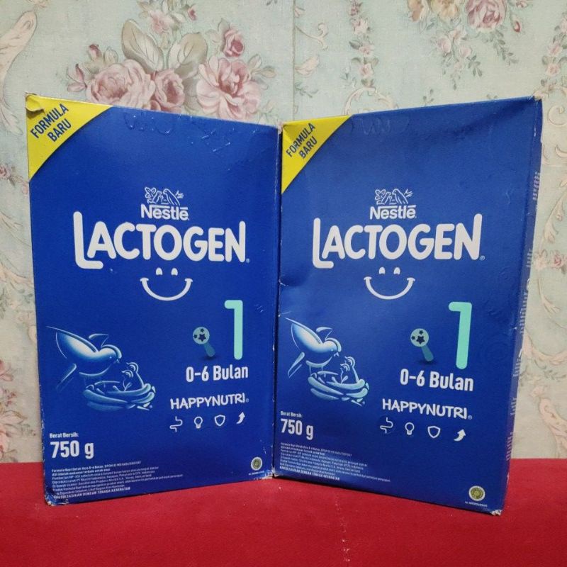 Nestlé Lactogen 1 Susu Formula 0-6 Bulan Box 350/750gr/1000gr