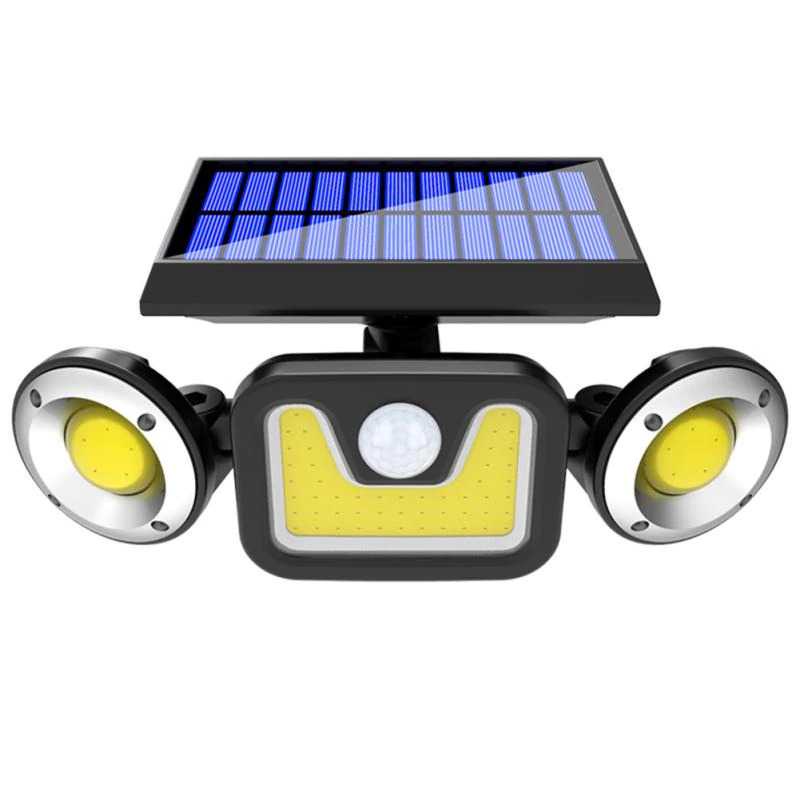 #Choifoo Lampu Solar Panel Sensor 83 COB LED Cool White - FL-1729 #100% Ori