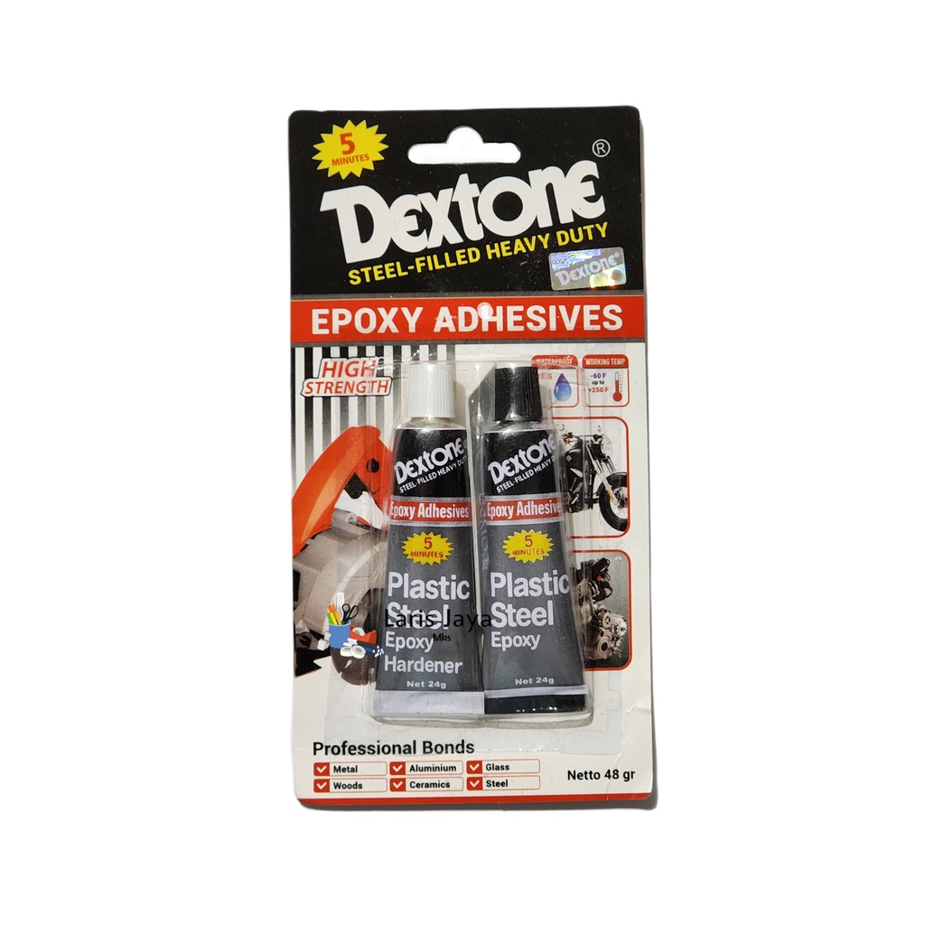 

Lem Besi Dextone 5 Menit Epoxy Adhesive