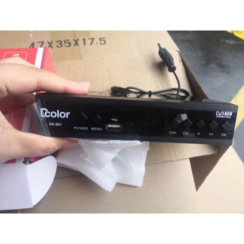 Set top box tv digital new D'COLOR , murah berkualitas