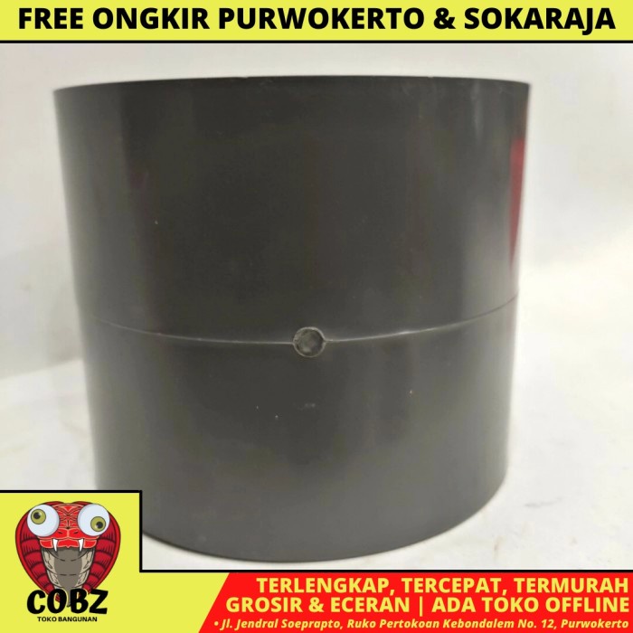 RUCIKA SOK SOCK SOCKET SAMBUNGAN PIPA 4 INCH