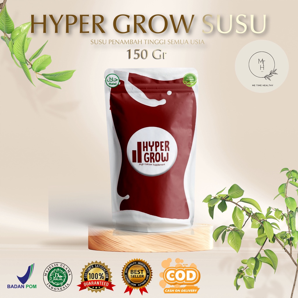 

[BIG PROMO] HYPERGROW Susu Peninggi Badan Ampuh / Susu Peninggi Badan Terlaris /Susu Penambah Tinggi Badan 18+ Hyper Grow susu