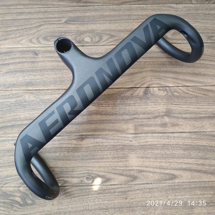Stang Aeronova Full Carbon Roadbike Drop Bar Integrated Stem - Dropbar 40 Cm