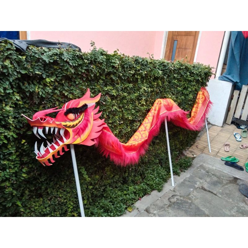 naga liong Jumbo mata nyala panjang 4 meter